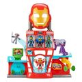 hasbro marvel iron man and his awesome friends iron quarters playset playset extra photo 1