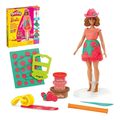hasbro play doh fashion barbie designer dolls florals and fringe extra photo 1 hasbro play doh fashion barbie designer dolls florals and fringe extra photo 1