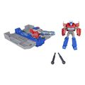 hasbro transformers truck to playset earthspark optimus prime battle trailer extra photo 2