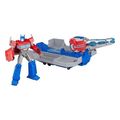 hasbro transformers truck to playset earthspark optimus prime battle trailer extra photo 6