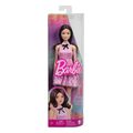 barbie fashionistas 224 brown hair with pink plaid dress doll extra photo 3