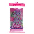 barbie fashion pack turquoise skirt and top with flowers extra photo 1