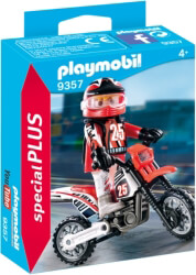 playmobil 9357 odigos mixanis motocross photo
