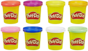 hasbroplay doh rainbow non toxic set of 8 colours cans e5062eu40 photo