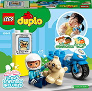 lego duplo 10967 police motorcycle photo