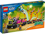 lego city stuntz 60357 stunt truck ring of fire challenge photo