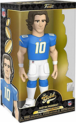 funko gold nfl chargers justin herbert premium vinyl figure 5 photo