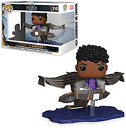 funko pop rides super deluxe marvel black panther wakanda forever shuri in sunbird 110 photo