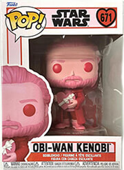 funko pop disney star wars valentines s4 obi wan kenobi 671 bobble head vinyl figure photo