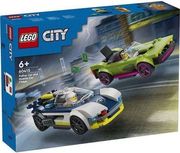 lego city police 60415 police car and muscle car chase photo