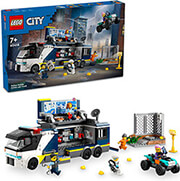 lego city police 60418 police mobile crime lab truck photo