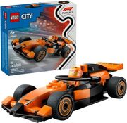 lego city 60442 f1 driver with mclaren race car photo