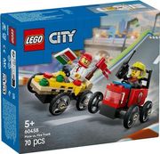 lego city 60458 pizza vs fire truck photo