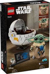 lego star wars 75403 grocu with hover pram photo