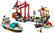 lego city 60422 seaside harbor with cargo ship photo