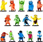 pmi gang beasts collectible figures 5 pack including 1 rare hidden character s1 random photo