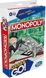 hasbro monopoly grab and go board game photo