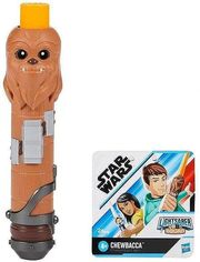 hasbro disney star wars lightsaber squad chewbacca extendable orange lightsaber photo