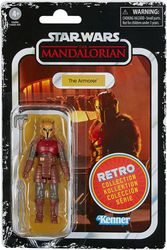 hasbro fans disney star wars the mandalorian the armorer action figure photo
