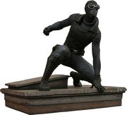 diamond marvel gallery ps4 spider noir pvc statue 18cm photo