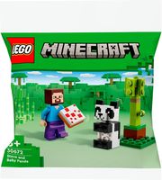 lego minecraft 30672 steve mit baby panda polybag photo