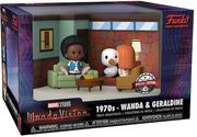 funko mini moments marvel studios wandavision 1970s wanda geraldine living room photo