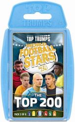 winning moves top trumps world football stars 2024 the top 200 pack 3 card game photo