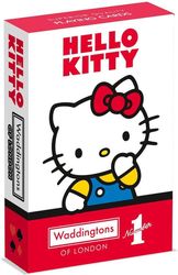 winning moves waddingtons no1 hello kitty playing cards english language photo
