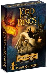 winning moves waddingtons no1 the lord of the rings playing cards photo