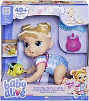 hasbro baby alive crawl n play harper hugs doll photo