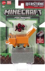 mattel minecraft redstone charged fox figure photo