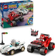 lego sonic 77118 the hedgehog silver s car vs knuckles monster truck photo lego sonic 77118 the hedgehog silver s car vs knuckles monster truck photo