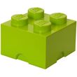 lego storage brick 4 medium lime green photo lego storage brick 4 medium lime green photo