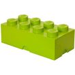 lego storage brick 8 lime green photo lego storage brick 8 lime green photo