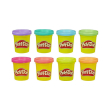 hasbroplay doh neon non toxic set of 8 colours cans e5063eu40 photo