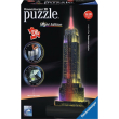 ravensburger 3d empire state building with lights 216pcs 12566 photo