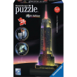 ravensburger 3d empire state building with lights 216pcs 12566 photo