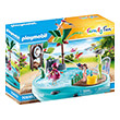 playmobil 70610 family fun small pool with water sprayer photo