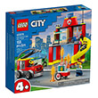 lego city fire 60375 fire station and fire truck photo