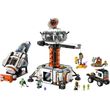 lego city space 60434 space base and rocket launchpad photo