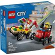 lego city 60458 pizza vs fire truck photo