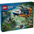 lego city 60437 jungle explorer helicopter at base camp photo