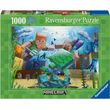 pazl 1000pz ravensburger minecraft mosaic 1000 pcs photo