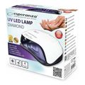 esperanza ebn007 uv led lamp for nails diamond 80w extra photo 3