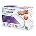 esperanza ebn009 uv led lamp for nails amber 40w extra photo 2 esperanza ebn009 uv led lamp for nails amber 40w extra photo 2