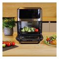friteza aeros xxl 12l 1800w me parathyro kai axesoyar mayri inox eurolamp extra photo 3