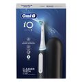 oral b io3 ilektriki odontoboyrtsa magnetic black me thiki extra photo 1