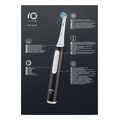 oral b io3 ilektriki odontoboyrtsa magnetic black me thiki extra photo 6