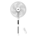 lgp round base stand fan 16 40cm 55w with remote control and timer white lam980046 extra photo 2