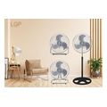 lgp 3 in 1 round base fan 18 45cm 45w black lam113553 extra photo 1